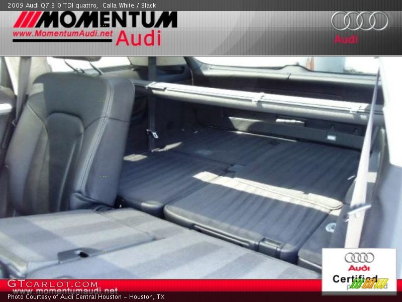 Calla White / Black 2009 Audi Q7 3.0 TDI quattro