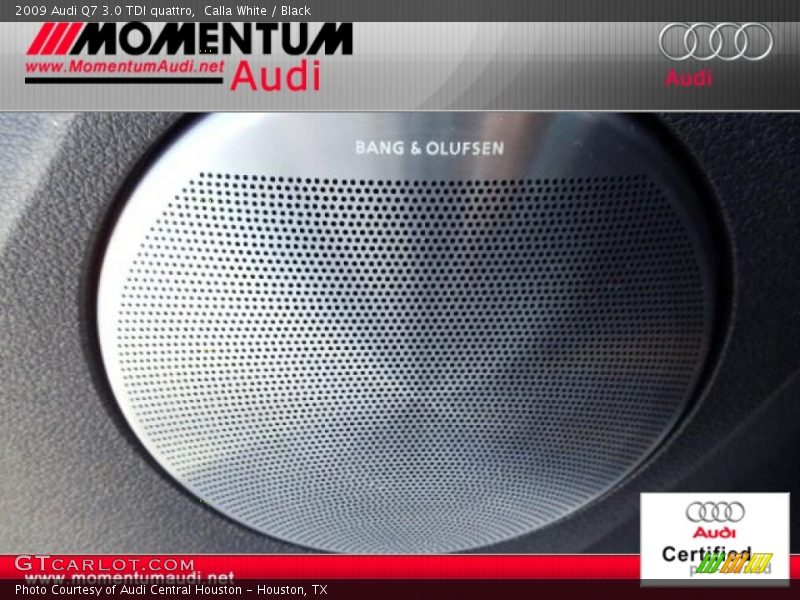 Calla White / Black 2009 Audi Q7 3.0 TDI quattro