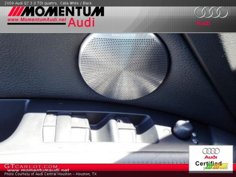 Calla White / Black 2009 Audi Q7 3.0 TDI quattro