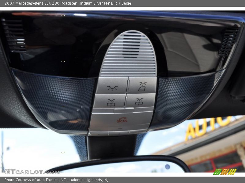 Iridium Silver Metallic / Beige 2007 Mercedes-Benz SLK 280 Roadster