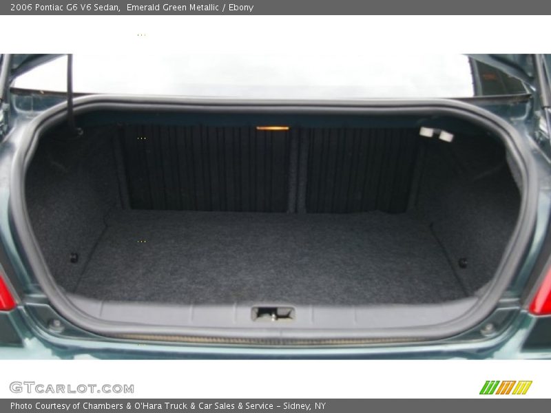 Emerald Green Metallic / Ebony 2006 Pontiac G6 V6 Sedan