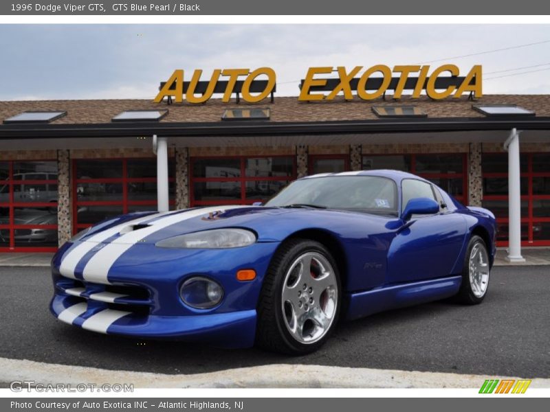 GTS Blue Pearl / Black 1996 Dodge Viper GTS