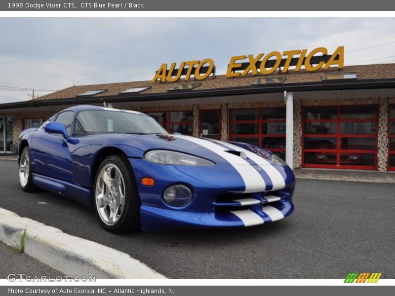 GTS Blue Pearl / Black 1996 Dodge Viper GTS