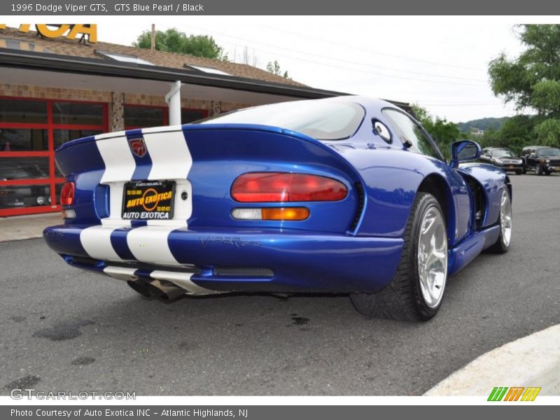 GTS Blue Pearl / Black 1996 Dodge Viper GTS