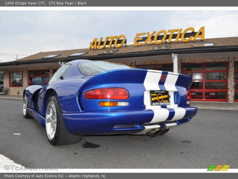 GTS Blue Pearl / Black 1996 Dodge Viper GTS
