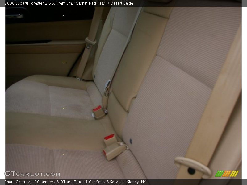 Garnet Red Pearl / Desert Beige 2006 Subaru Forester 2.5 X Premium