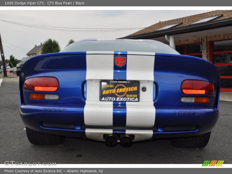 GTS Blue Pearl / Black 1996 Dodge Viper GTS