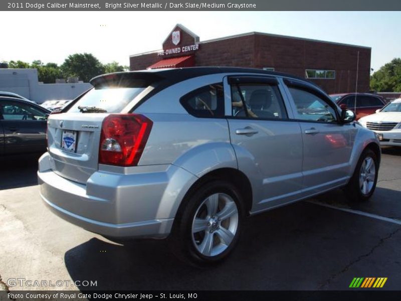 Bright Silver Metallic / Dark Slate/Medium Graystone 2011 Dodge Caliber Mainstreet
