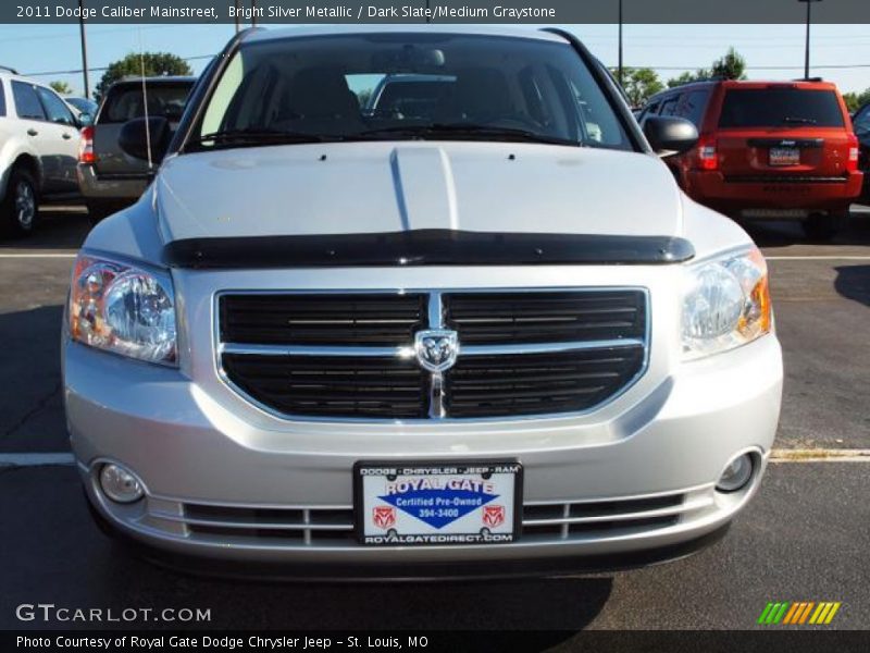 Bright Silver Metallic / Dark Slate/Medium Graystone 2011 Dodge Caliber Mainstreet