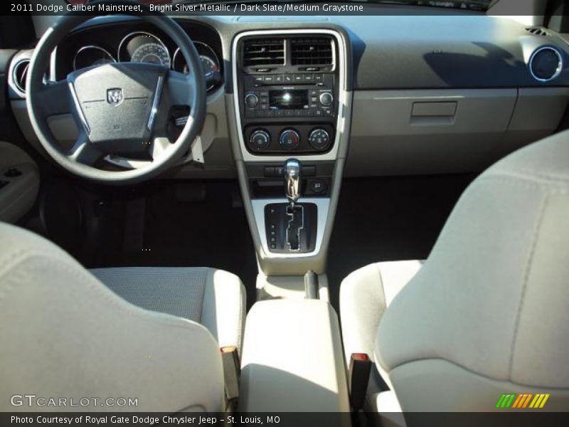 Bright Silver Metallic / Dark Slate/Medium Graystone 2011 Dodge Caliber Mainstreet