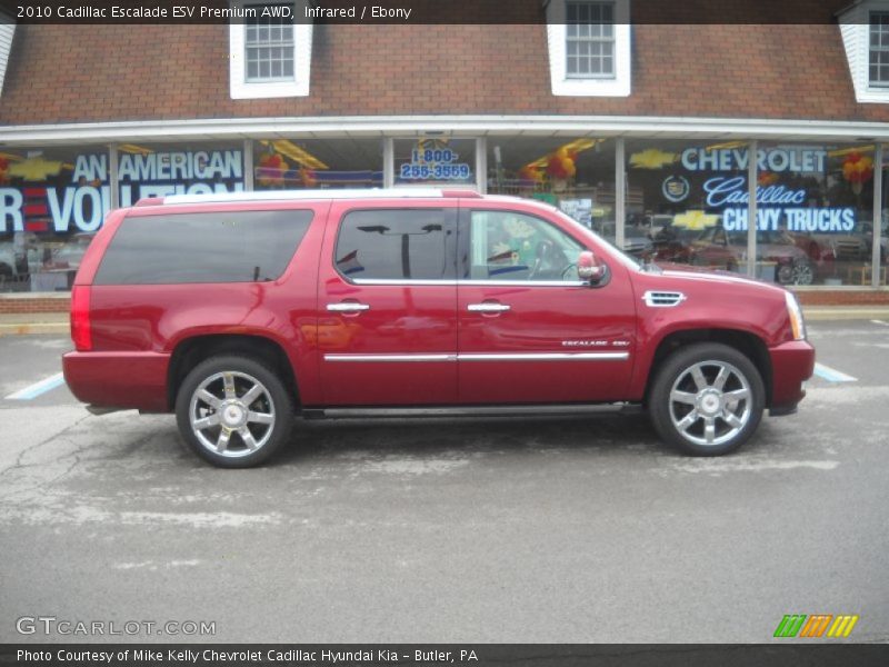 Infrared / Ebony 2010 Cadillac Escalade ESV Premium AWD