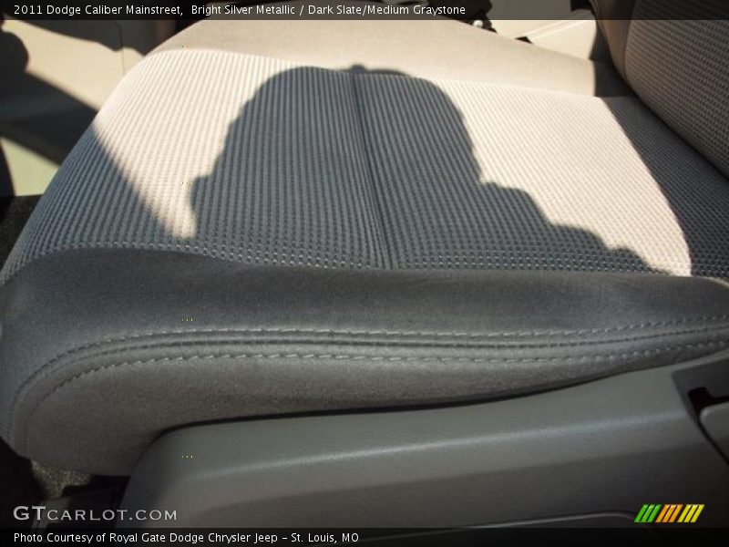 Bright Silver Metallic / Dark Slate/Medium Graystone 2011 Dodge Caliber Mainstreet