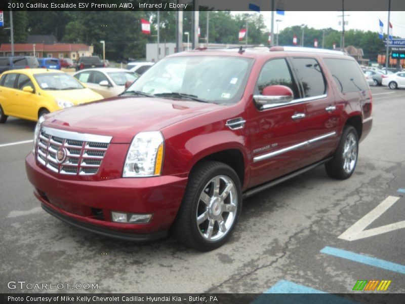 Infrared / Ebony 2010 Cadillac Escalade ESV Premium AWD