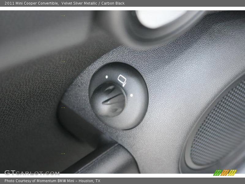 Velvet Silver Metallic / Carbon Black 2011 Mini Cooper Convertible
