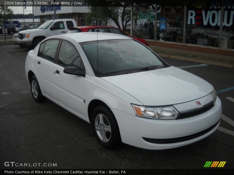 Polar White / Grey 2004 Saturn ION 1 Sedan