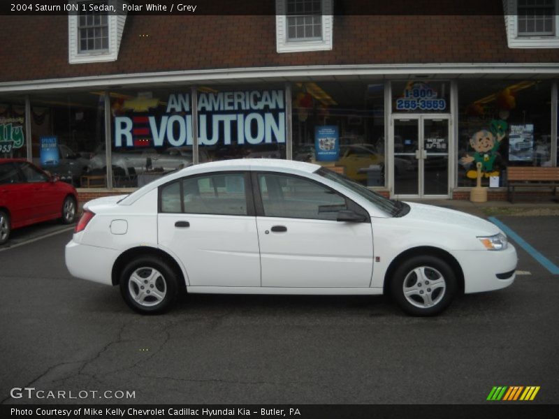 Polar White / Grey 2004 Saturn ION 1 Sedan