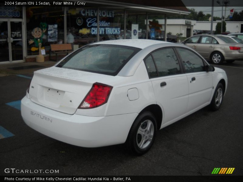 Polar White / Grey 2004 Saturn ION 1 Sedan