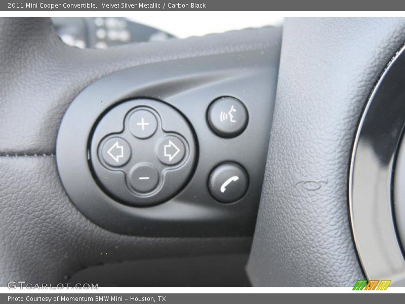 Velvet Silver Metallic / Carbon Black 2011 Mini Cooper Convertible