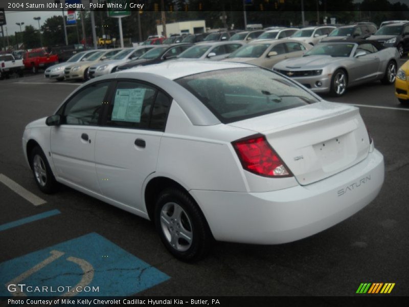 Polar White / Grey 2004 Saturn ION 1 Sedan