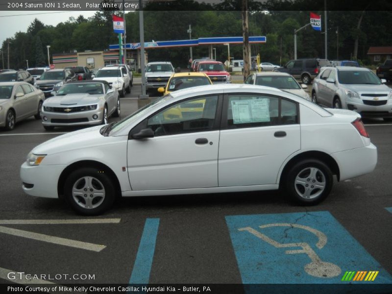 Polar White / Grey 2004 Saturn ION 1 Sedan