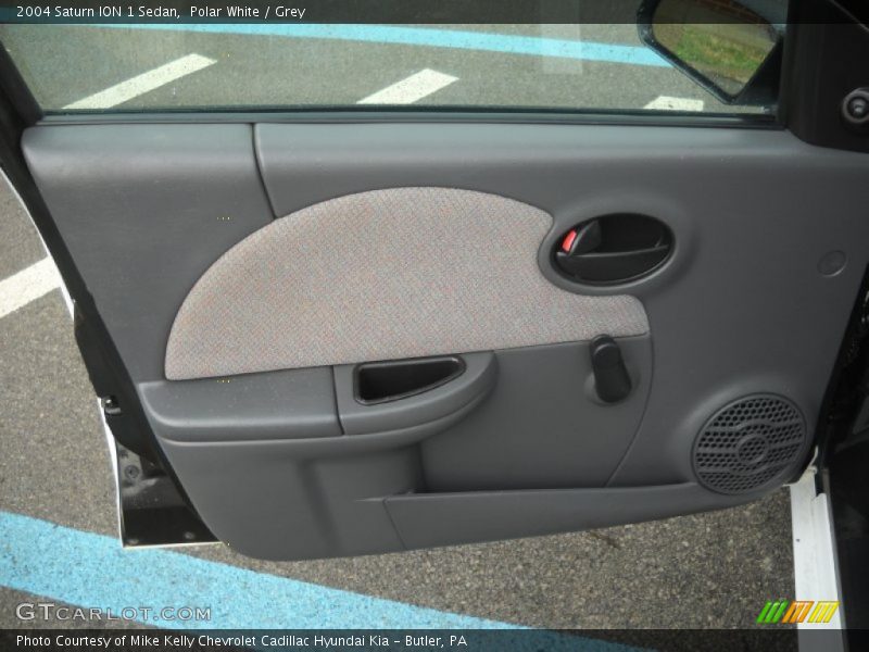 Polar White / Grey 2004 Saturn ION 1 Sedan