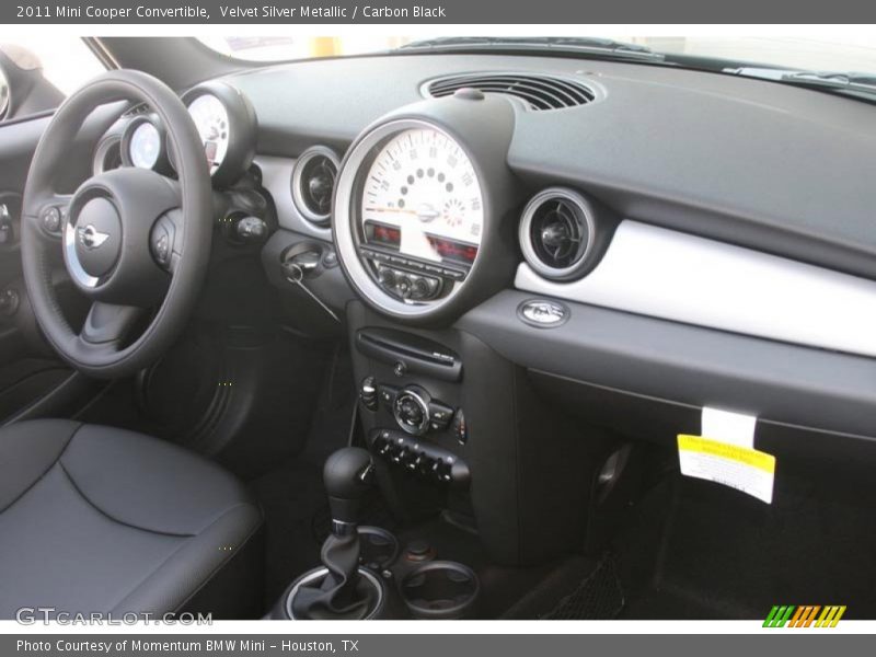 Velvet Silver Metallic / Carbon Black 2011 Mini Cooper Convertible