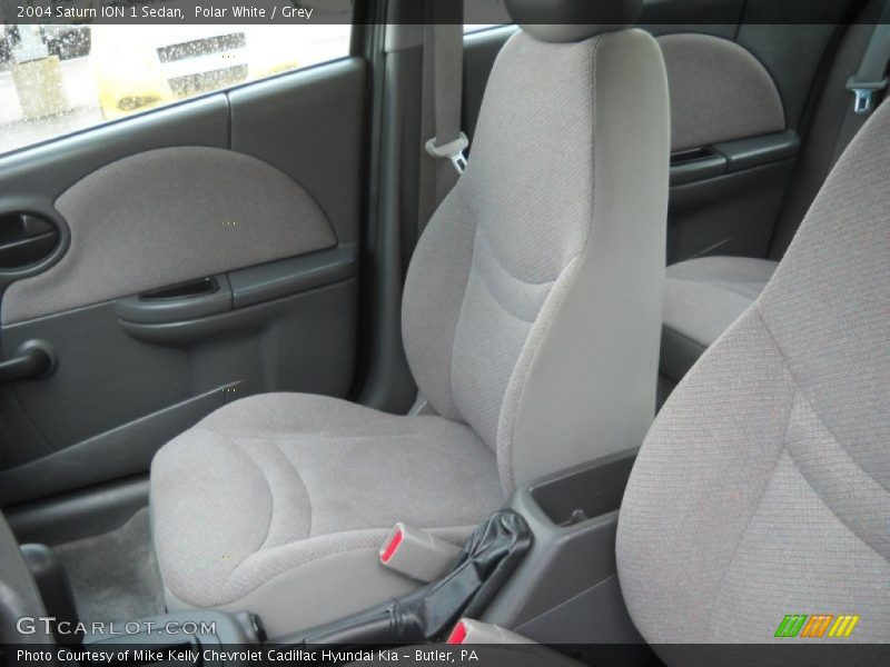  2004 ION 1 Sedan Grey Interior