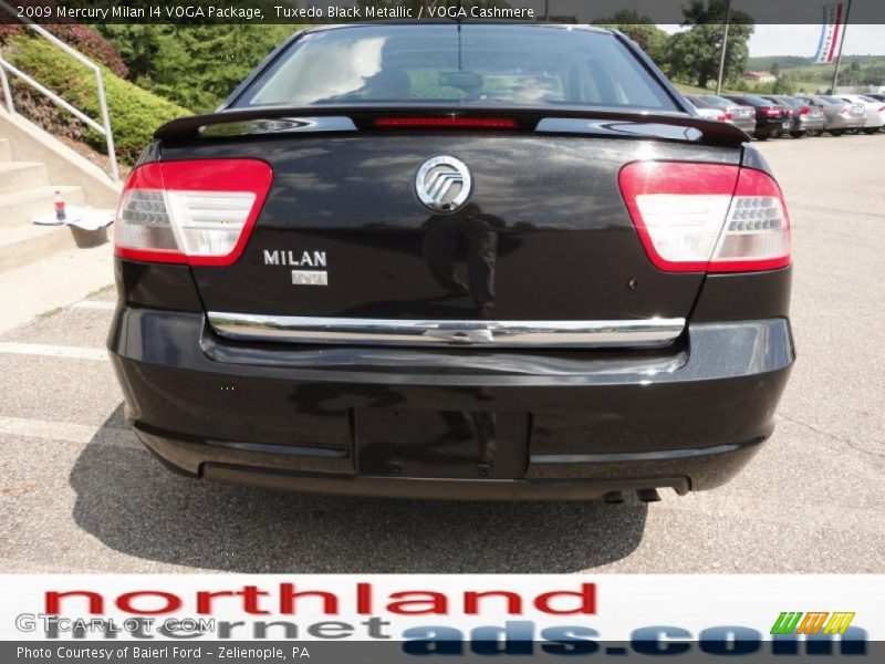 Tuxedo Black Metallic / VOGA Cashmere 2009 Mercury Milan I4 VOGA Package
