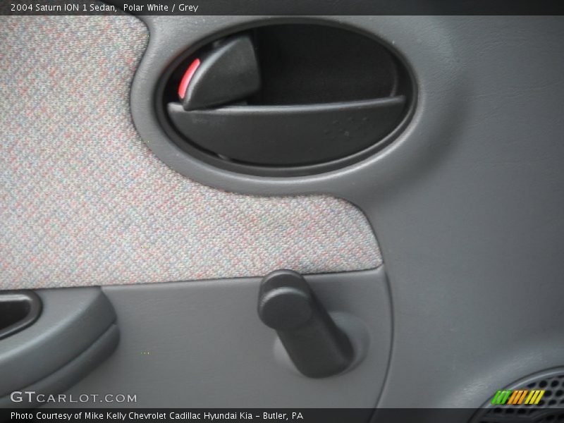 Polar White / Grey 2004 Saturn ION 1 Sedan