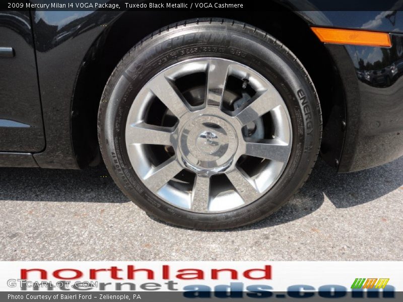 Tuxedo Black Metallic / VOGA Cashmere 2009 Mercury Milan I4 VOGA Package