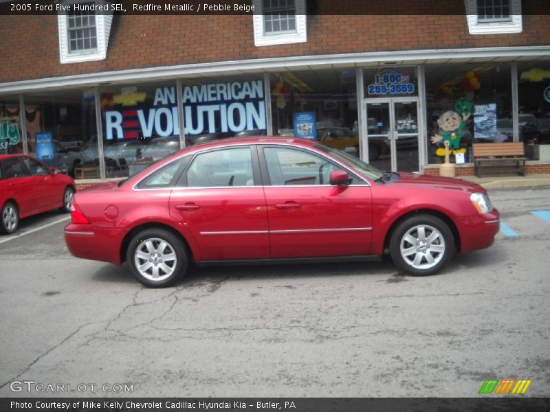 Redfire Metallic / Pebble Beige 2005 Ford Five Hundred SEL