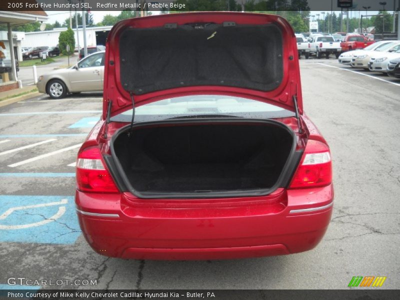 Redfire Metallic / Pebble Beige 2005 Ford Five Hundred SEL