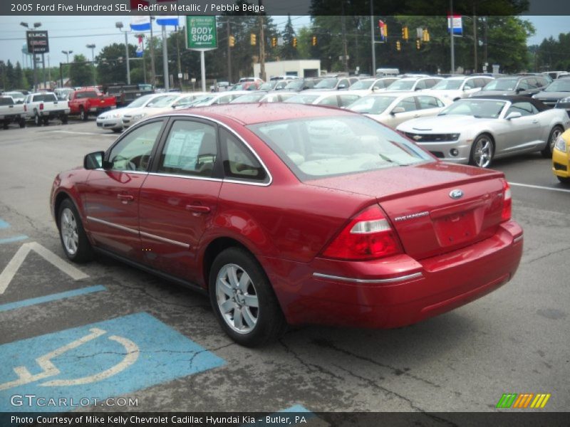 Redfire Metallic / Pebble Beige 2005 Ford Five Hundred SEL