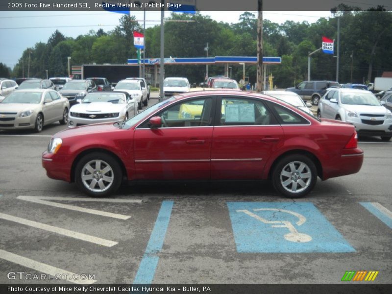 Redfire Metallic / Pebble Beige 2005 Ford Five Hundred SEL