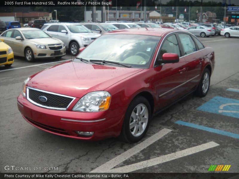 Redfire Metallic / Pebble Beige 2005 Ford Five Hundred SEL