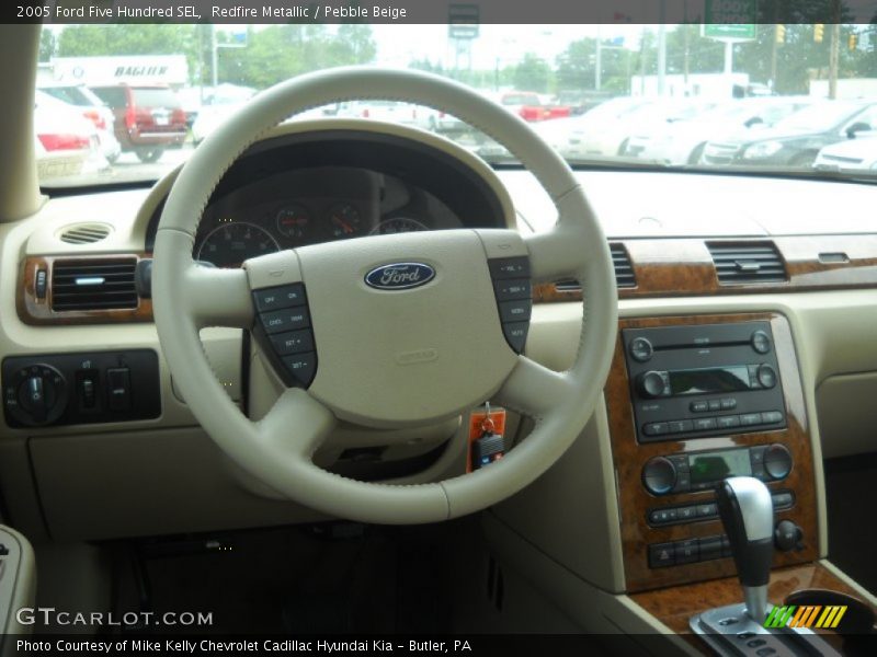 Redfire Metallic / Pebble Beige 2005 Ford Five Hundred SEL