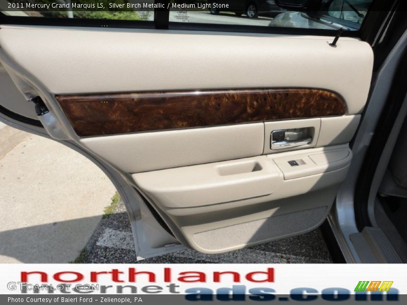 Silver Birch Metallic / Medium Light Stone 2011 Mercury Grand Marquis LS