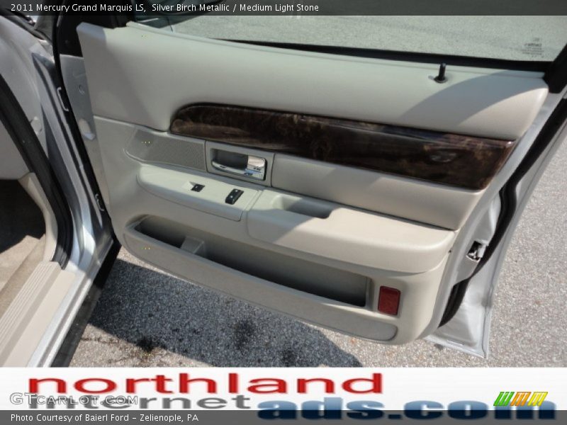 Silver Birch Metallic / Medium Light Stone 2011 Mercury Grand Marquis LS