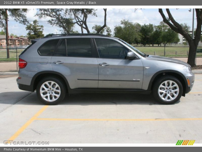 Space Gray Metallic / Black 2012 BMW X5 xDrive35i Premium