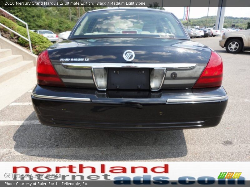 Black / Medium Light Stone 2010 Mercury Grand Marquis LS Ultimate Edition