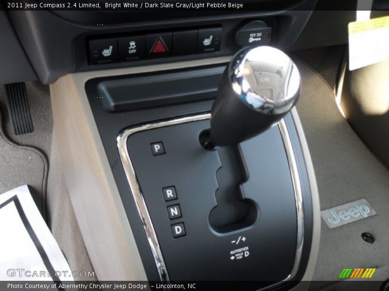  2011 Compass 2.4 Limited CVT Automatic Shifter