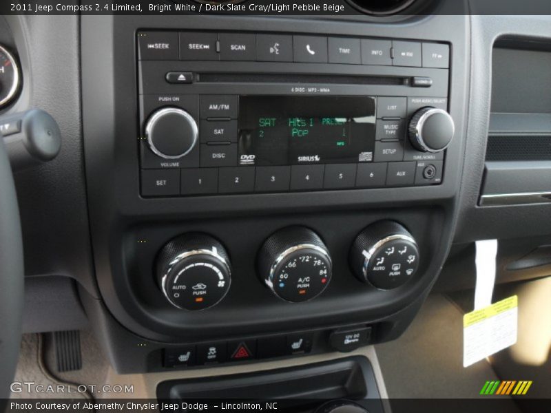 Controls of 2011 Compass 2.4 Limited
