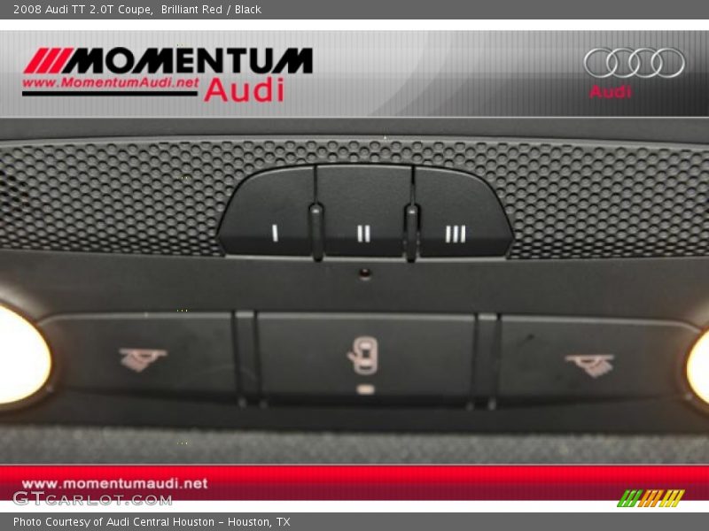 Brilliant Red / Black 2008 Audi TT 2.0T Coupe