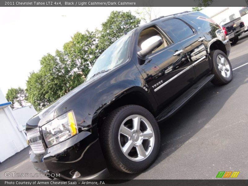 Black / Light Cashmere/Dark Cashmere 2011 Chevrolet Tahoe LTZ 4x4