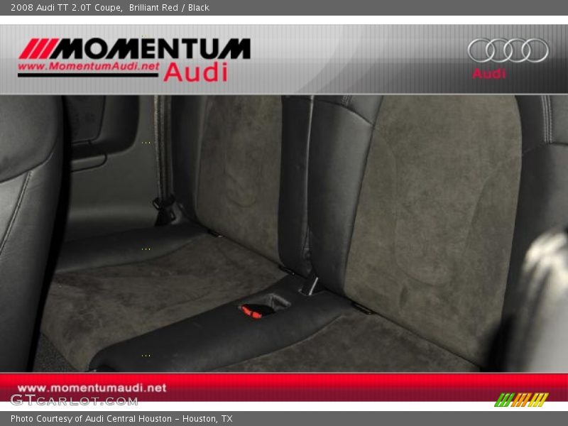 Brilliant Red / Black 2008 Audi TT 2.0T Coupe