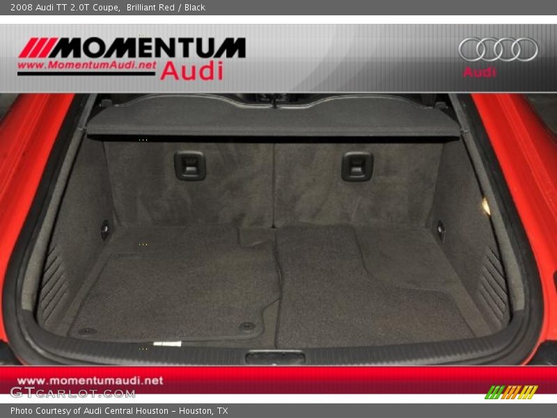 Brilliant Red / Black 2008 Audi TT 2.0T Coupe