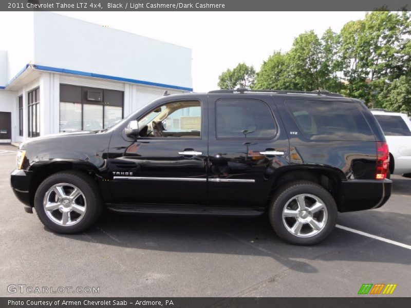 Black / Light Cashmere/Dark Cashmere 2011 Chevrolet Tahoe LTZ 4x4