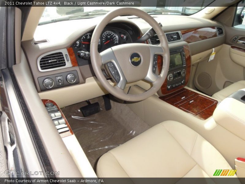 Black / Light Cashmere/Dark Cashmere 2011 Chevrolet Tahoe LTZ 4x4