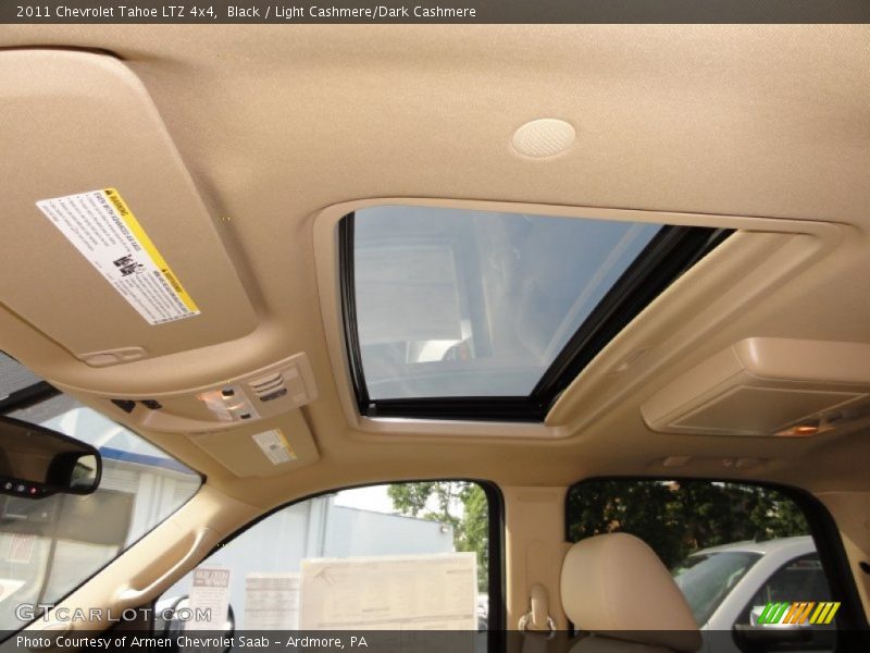 Black / Light Cashmere/Dark Cashmere 2011 Chevrolet Tahoe LTZ 4x4