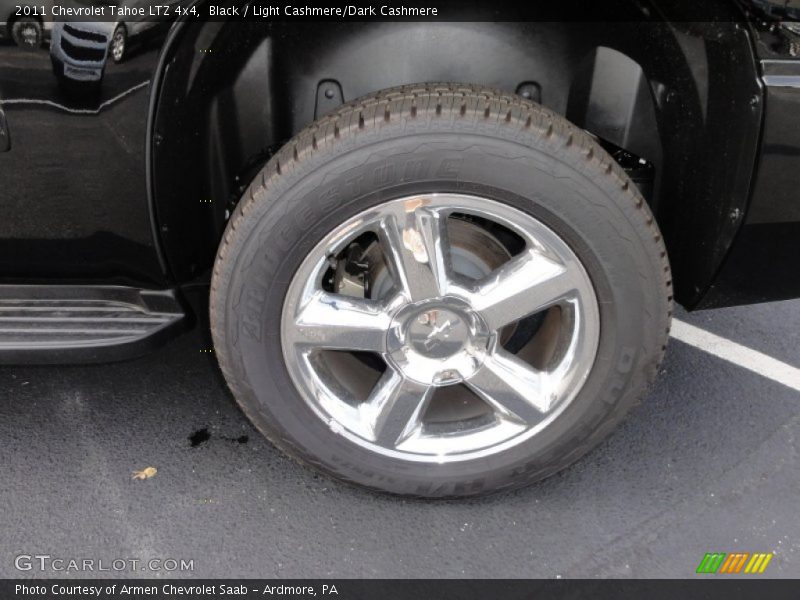Black / Light Cashmere/Dark Cashmere 2011 Chevrolet Tahoe LTZ 4x4